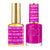 DND DC Gel Nail Polish Duo - 022 Purple Colors - Magenta Rose