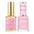 DND DC Gel Nail Polish Duo - 132 Pink Colors - Lemon Tea