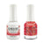 Kiara Sky Gel Nail Polish Duo - 461 Red Glitter Colors - Forbidden