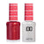 DND Gel Nail Polish Duo - 476 Orange Colors - Gold in Red