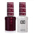 DND Gel Nail Polish Duo - 477 Red Colors - Red Stone