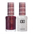 DND Gel Nail Polish Duo - 628 Brown Colors - Dark Rosewood