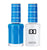 DND Gel Nail Polish Duo - 670 Blue Colors - Steel A Kiss