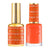 DND DC Gel Nail Polish Duo - 273 Orange Colors - Burnt Summer