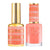 DND DC Gel Nail Polish Duo - 274 Orange, Coral Colors - Zesty Vibe